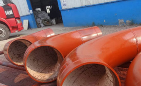 耐磨陶瓷管道在冶金、电力行业中的应用